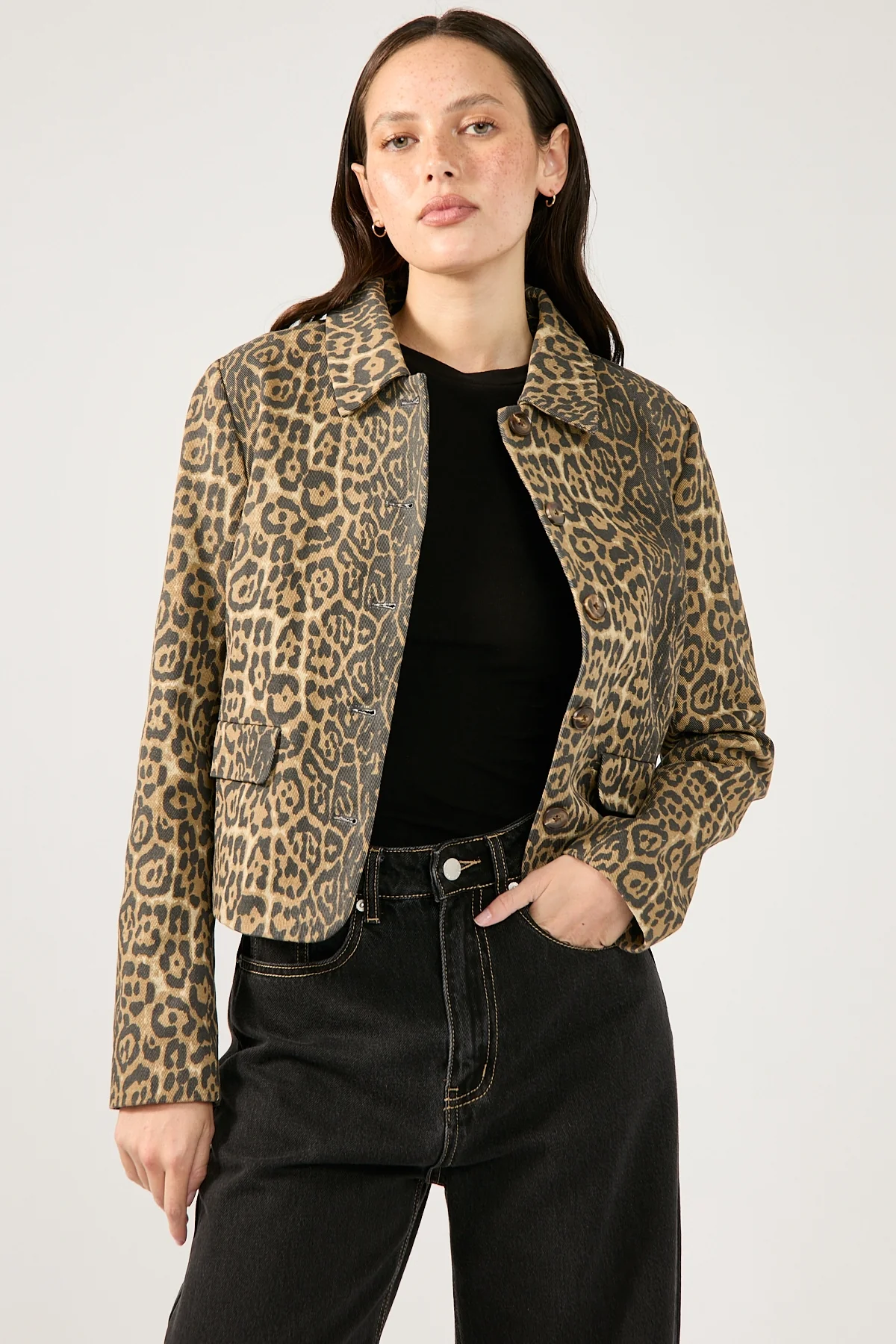 Perfect Stranger Amur Leopard Jacket Leopard