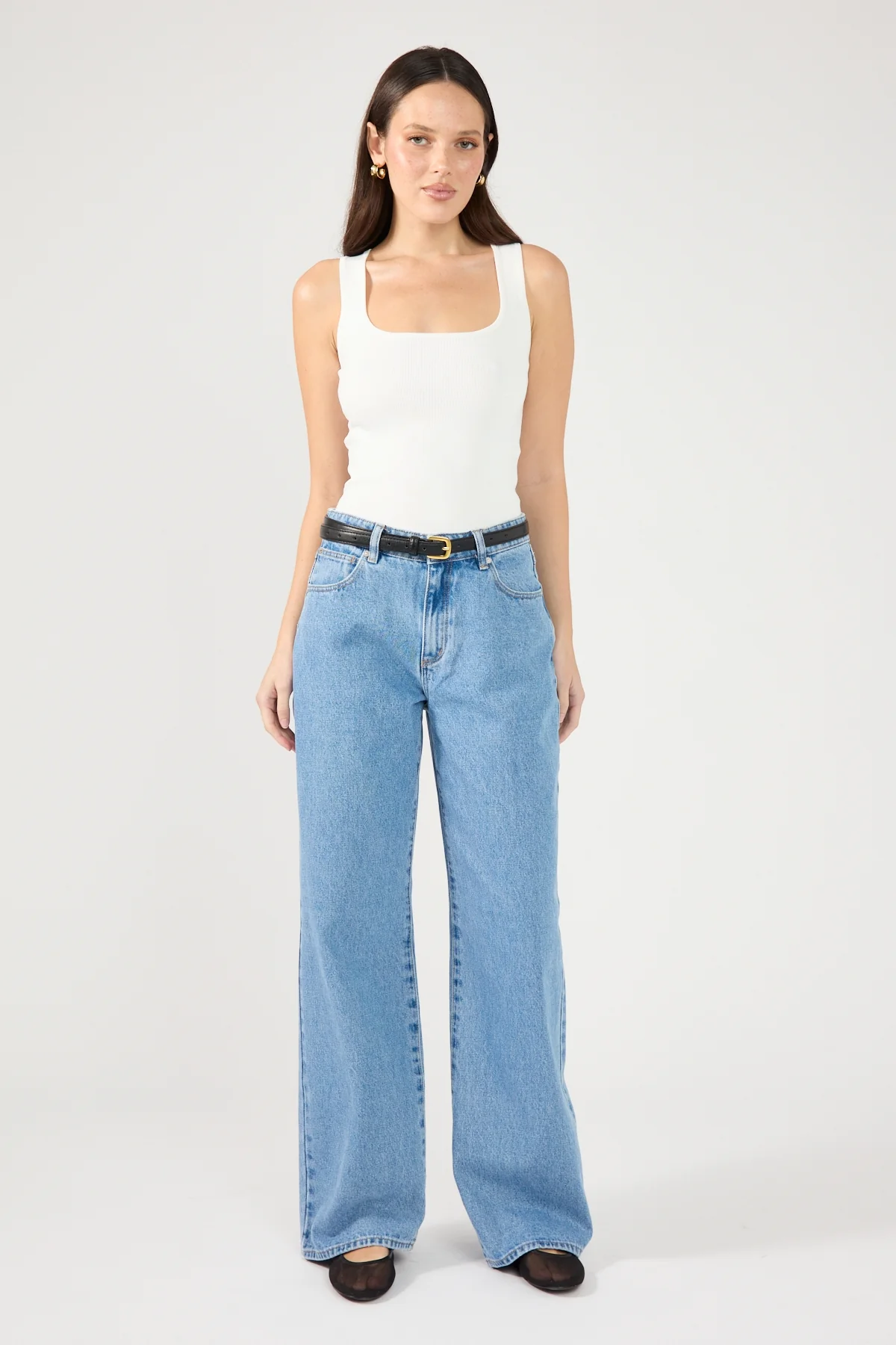 Abrand 95 Mid Rise Baggy Jean Gigi Gigi